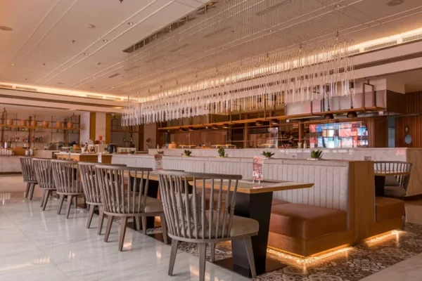Furniture for restaurant, Desain interior restoran modern