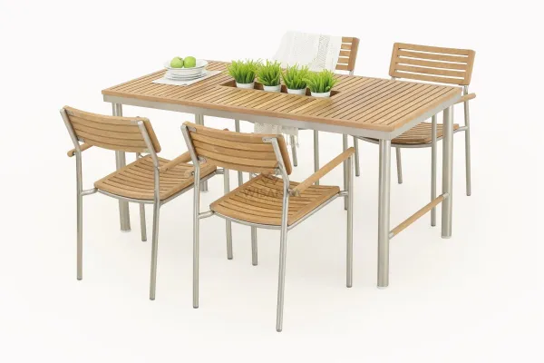 Summer Dining Set untuk Ruang Makan Outdoor Anda