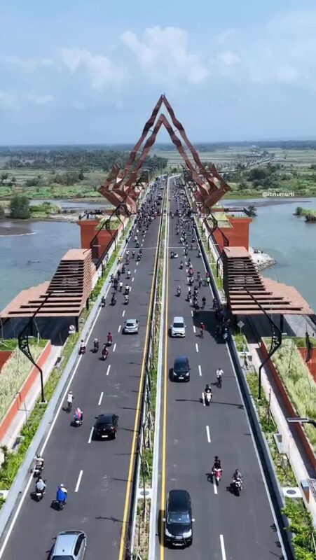 Kabar gembira!!
Jembatan Pandansimo resmi dibuka untuk uji c